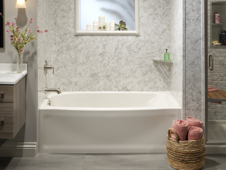 prime series - artric ice - grey contour tub