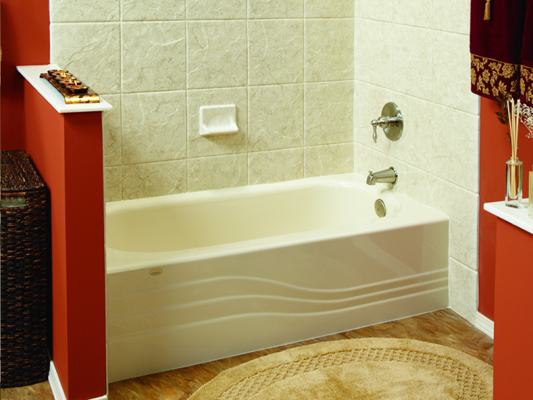 prime series - sierra sand - 12x12 sim tile - biscuit surf bathtub